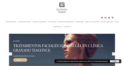 Desktop Screenshot of clinicagranadotiagonce.com